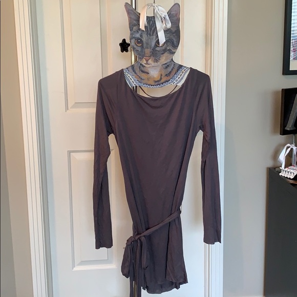 Velvet Brand Long sleeved dark grey shirt - Picture 2 of 2